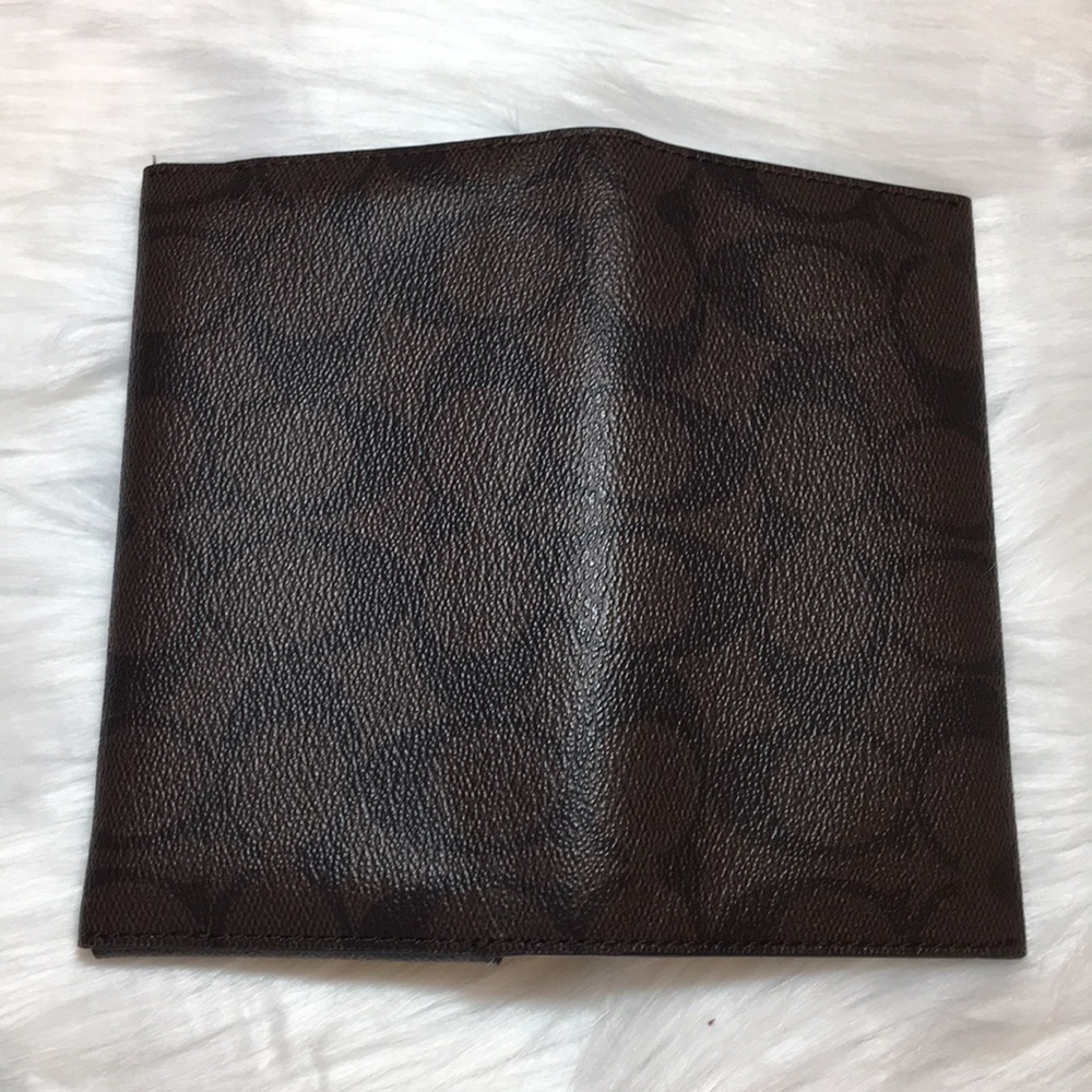 COACH Men’s Brown Phone Case Signature Canvas, NWT - Picture 6 of 8